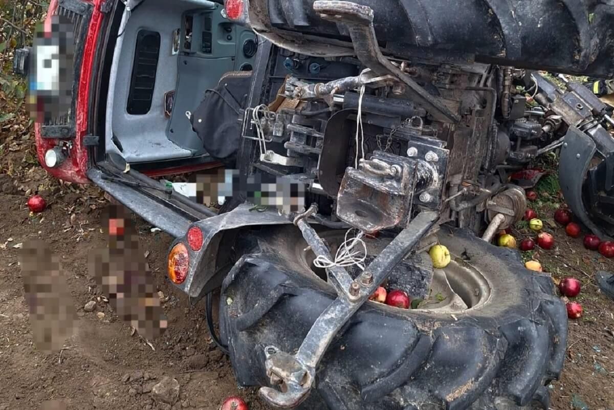 Ciągnik rolniczy przygniótł mężczyznę