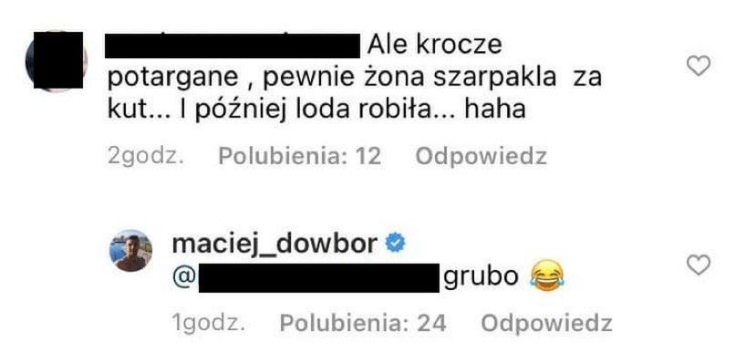 Maciej Dowbor dokazuje w stroju Mikołaja