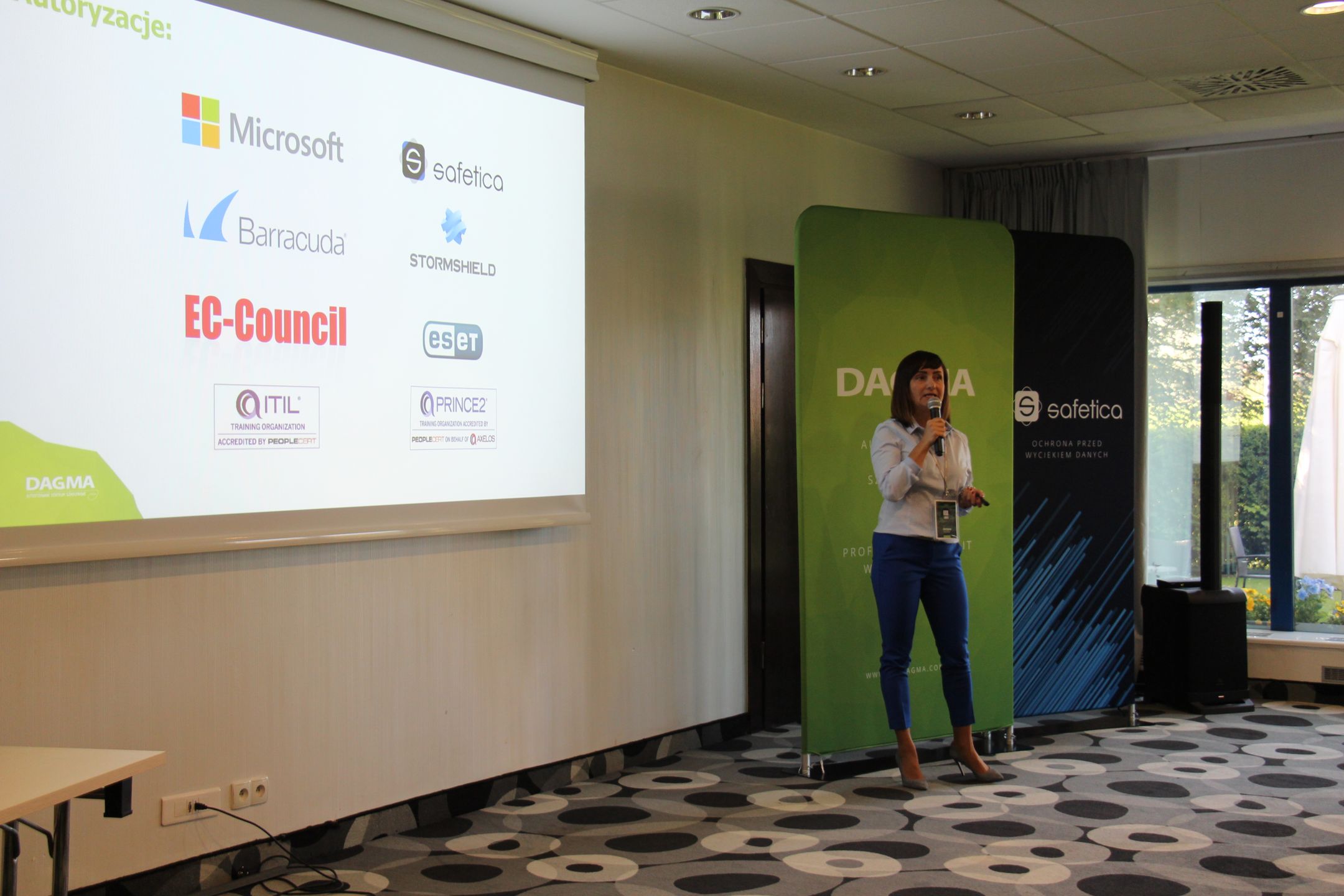 Prezentacje podczas Hack & Security w Gdańsku, fot. DAGMA