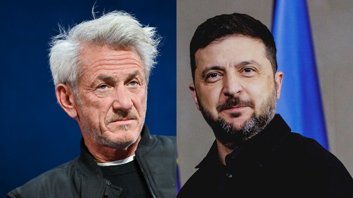 Sean Penn w Ukrainie