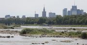 ALARM. Poziom wody w Wiśle w Warszawie spadł do 15 cm! To rekord