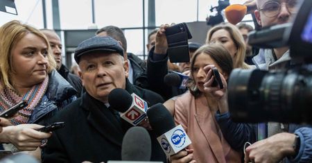 Kaczyński w TVP. Uderzył w prezydenta