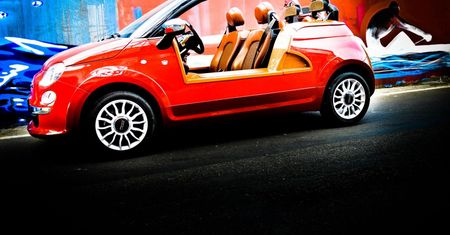 Castagna Milano Fiat 500C Ischia - na włoskie lato