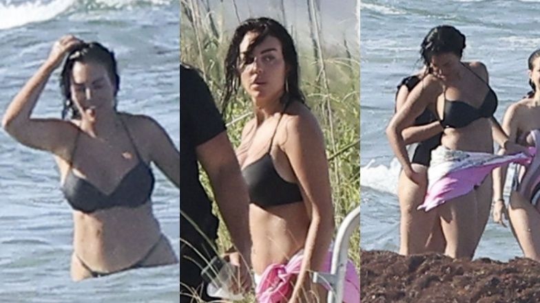 Georgina Rodriguez na plaży w Miami