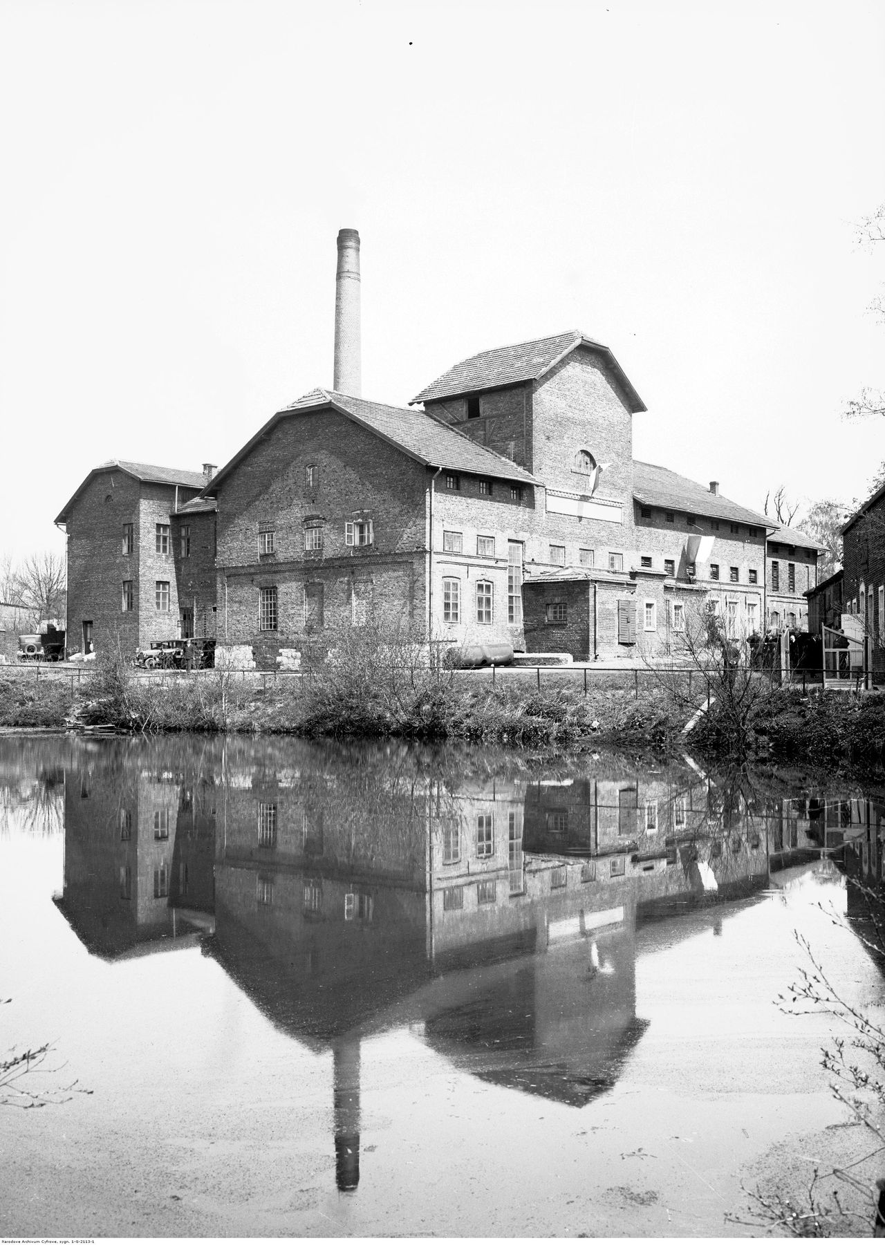 Fabryka drożdży w Bieżanowie pod Krakowem, 1930; fot. NAC