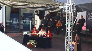 Zamość: Scena na dziedzińcu została uszkodzona