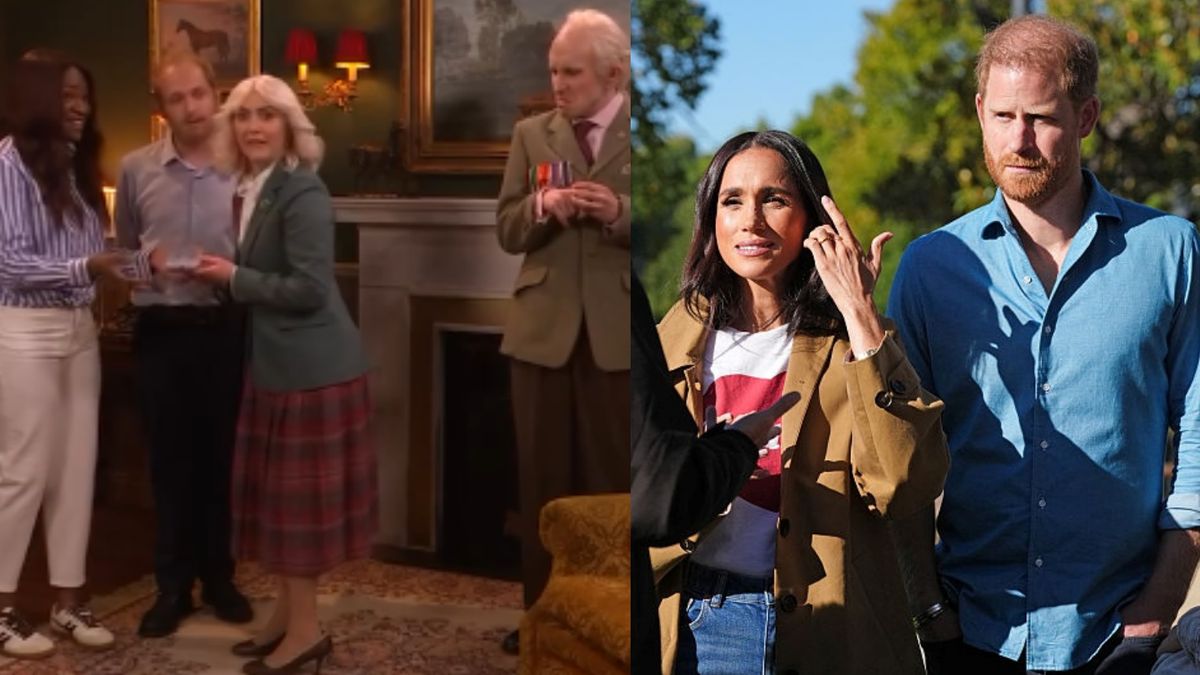 "SNL UK" drwi z Meghan Markle i Harry'ego