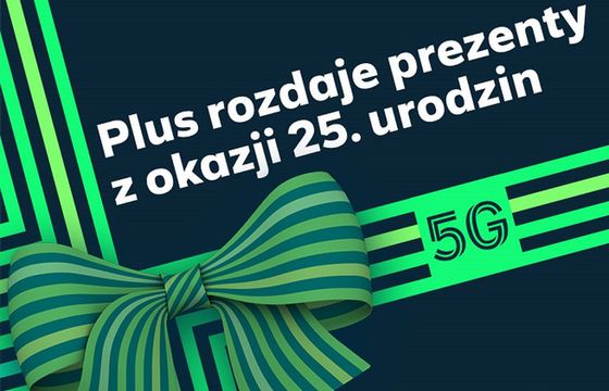 25 GB internetu i bezpłatny Tidal w urodzinowej promocji Plusa