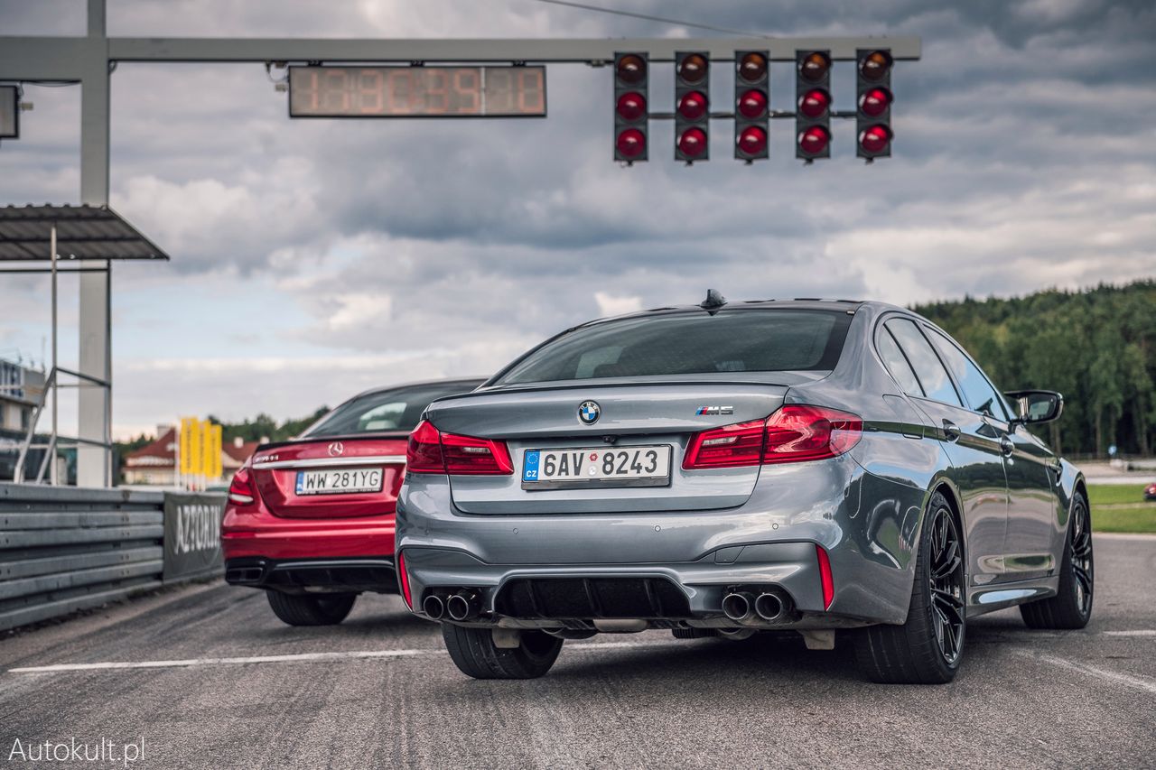 BMW M5 (2019) vs Mercedes-AMG E63 S (2019) (fot. Konrad Skura)