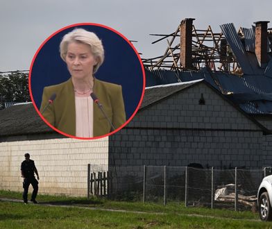 "Pełna solidarność z Polską". Ursula von der Leyen o zestrzelonych dronach