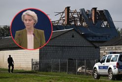 "Pełna solidarność z Polską". Ursula von der Leyen o zestrzelonych dronach