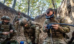Nowa broń Ukrainy. Innowacyjne rozwiązanie do neutralizacji dronów