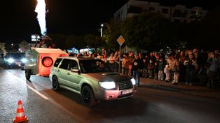 W Rypinie wystartował Balonowy Puchar Polski. Załogi przejechały przez miasto. Zobaczcie zdjęcia