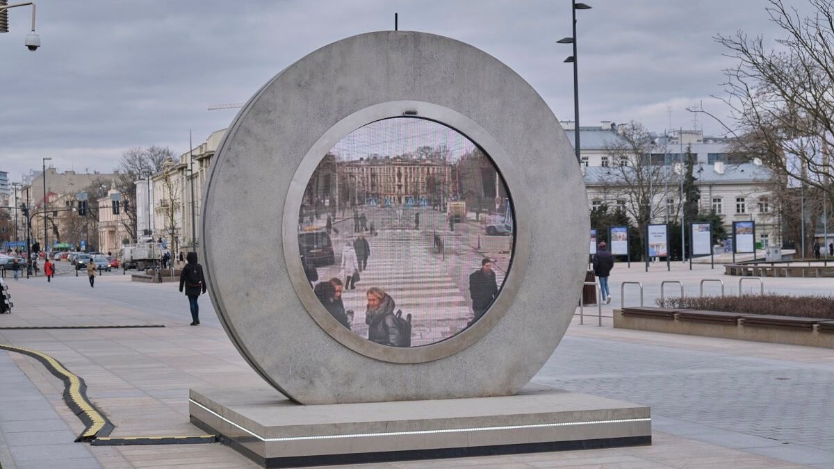 Portal Lublin-Wilno na Placu Litewskim