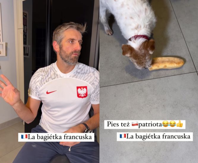 Dowbor i Koroniewska rzucają jedzeniem po przegranej Polski na mundialu. Wkroczyli internauci