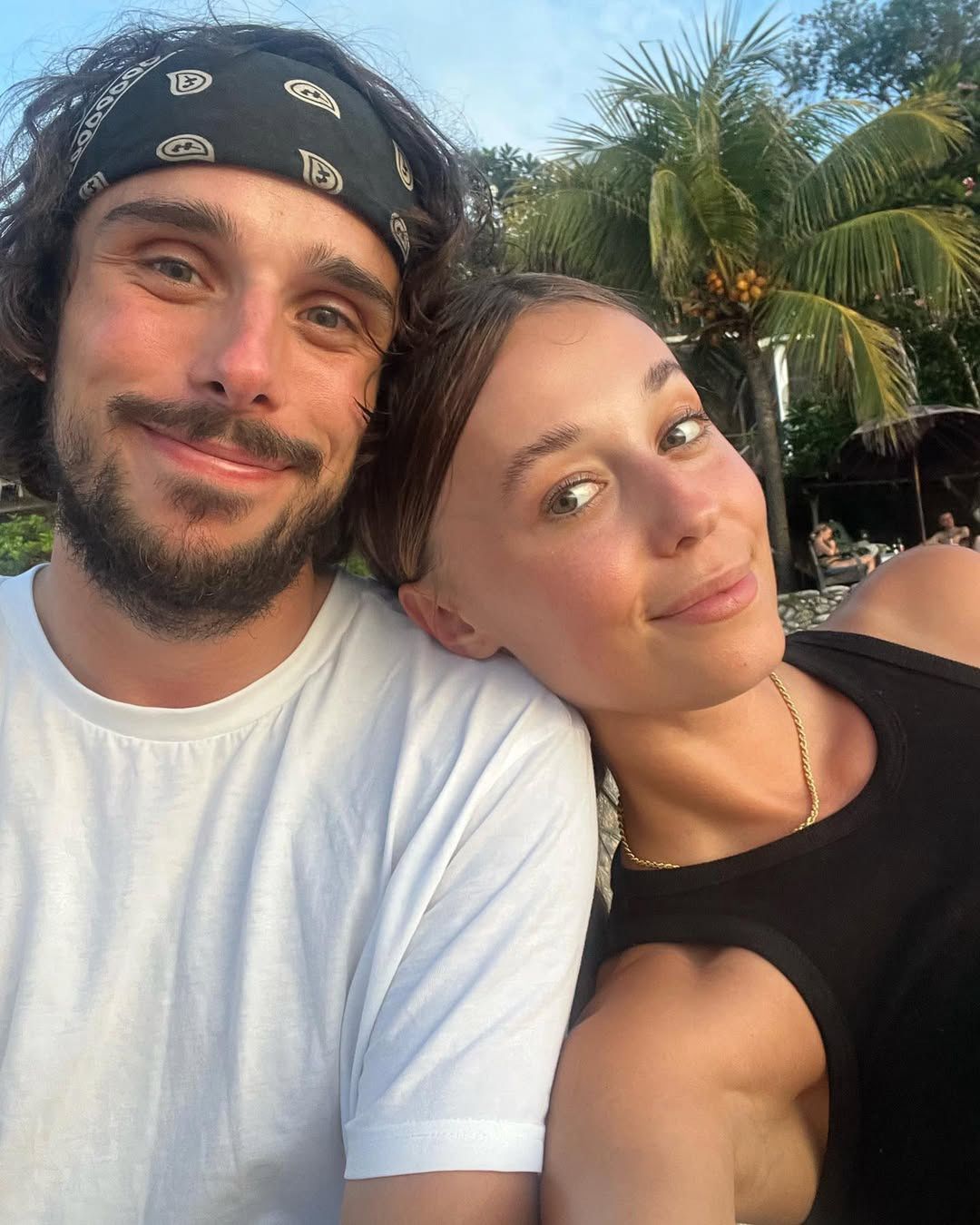 Izabella Krzan i jej partner