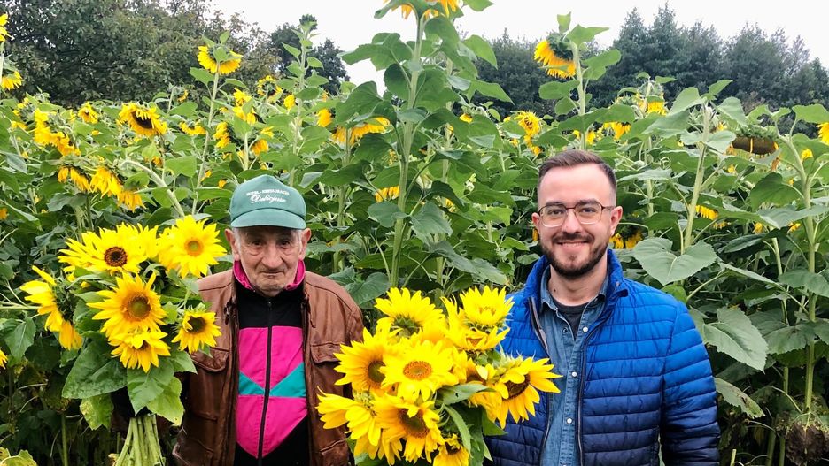 Bierutów. Siła sieci. Internauci pospieszyli z pomocą właścicielowi pola słoneczników (Facebook.com)