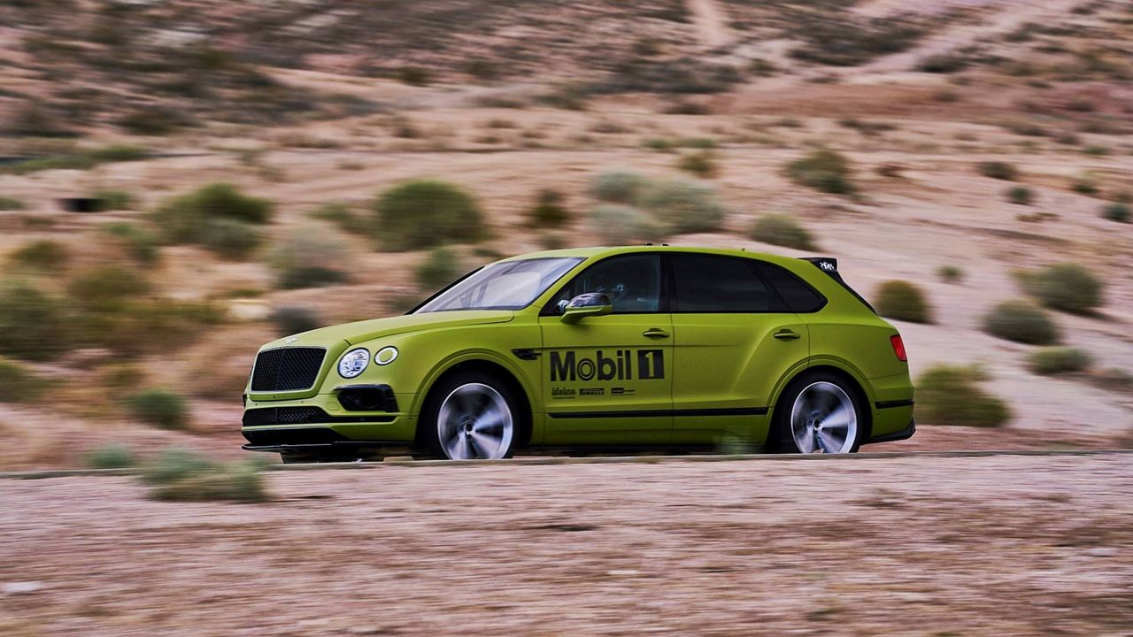 Bentley Bentayga idzie po rekord. Luksusowy SUV wystartuje w wyścigu Pikes Peak