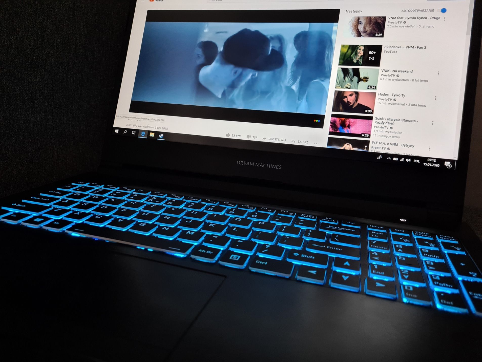 Dream Machines G1650Ti-15PL – test laptopa, czyli Core i7-10750H i GTX 1650 Ti w akcji 7