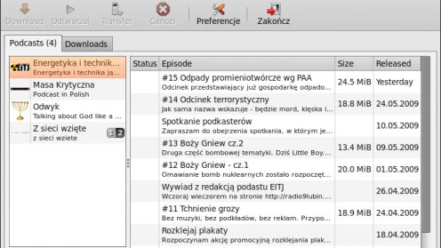 Poradnik: Jak wygodnie słuchać podcastów w Linuksie 1