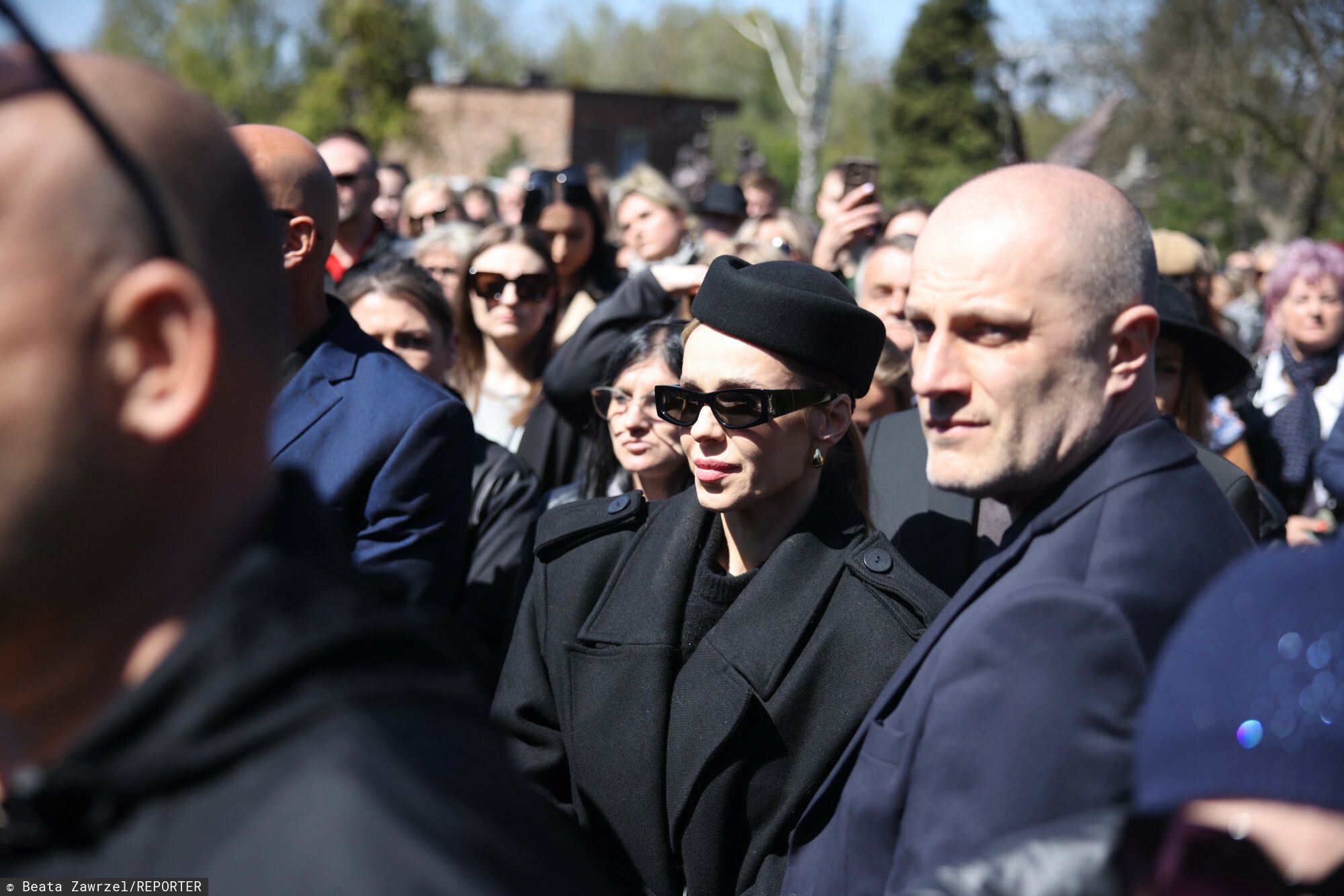 Doda na pogrzebie Łukasza Litewki