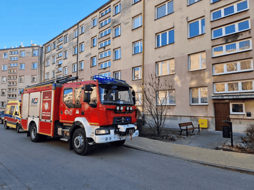 Zatrucie czadem w Sandomierzu. 20-latek trafił do szpitala