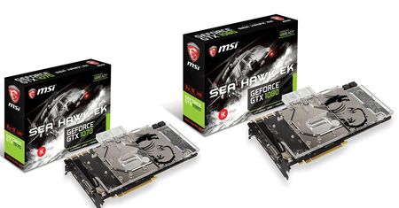 MSI prezentuje GeForce GTX 1070 i GTX 1080 z blokiem wodnym EKWB