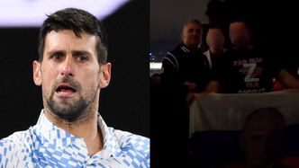 Ojciec Novaka Djokovicia bawił się ze zwolennikami Putina podczas Australian Open: "Niech żyje Rosja" (WIDEO)
