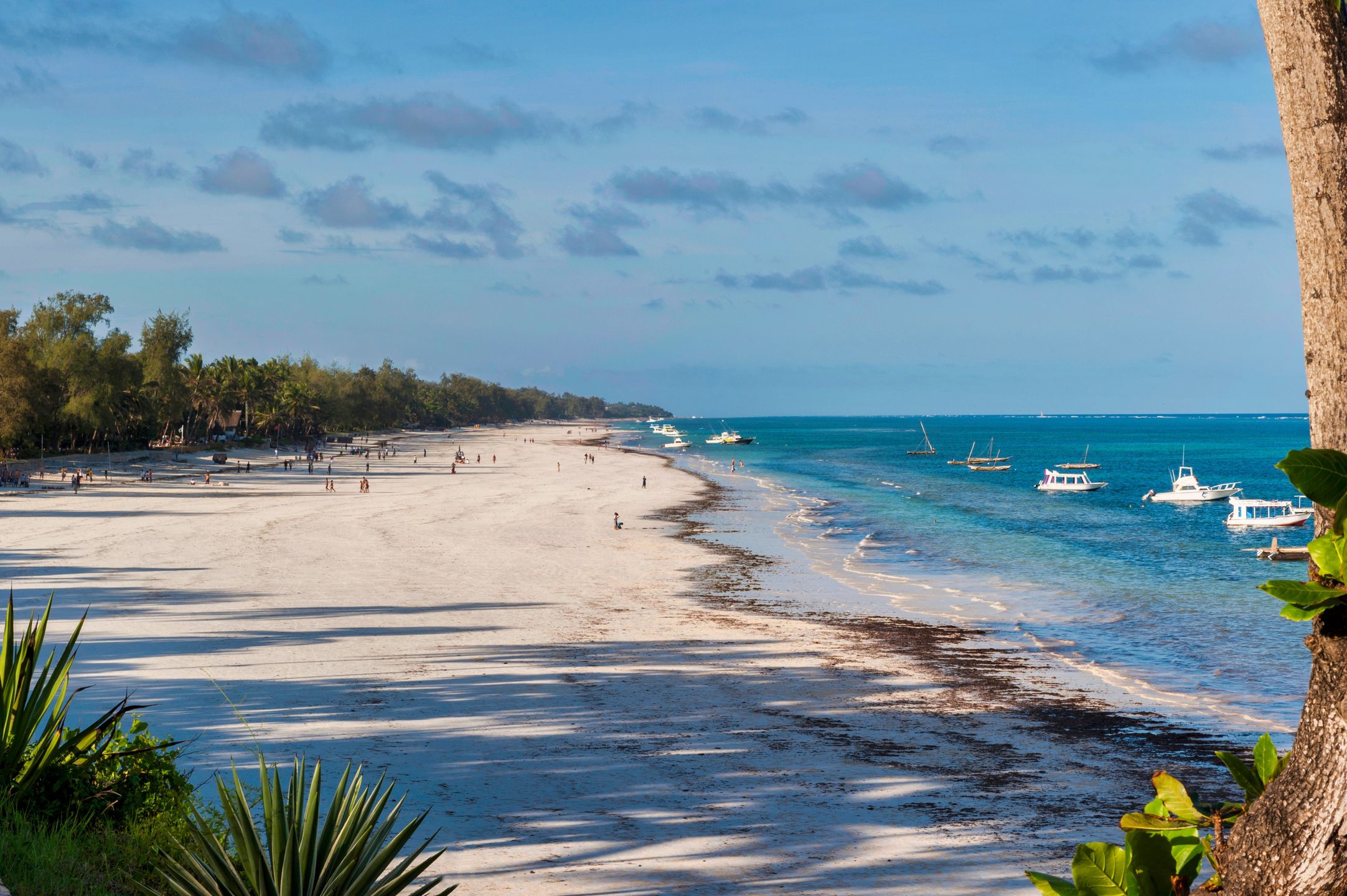 Rajskie plaże w okolicy Mombasy