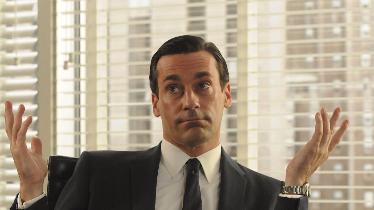Jon Hamm w "Mad Men"