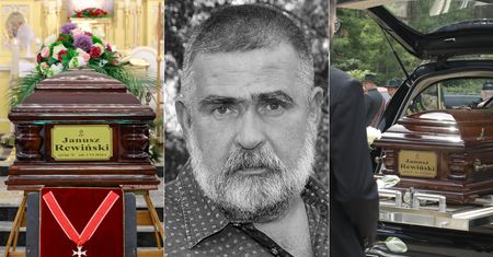 Wzruszający gest rodziny na pogrzebie Rewińskiego. Chwyta za serce
