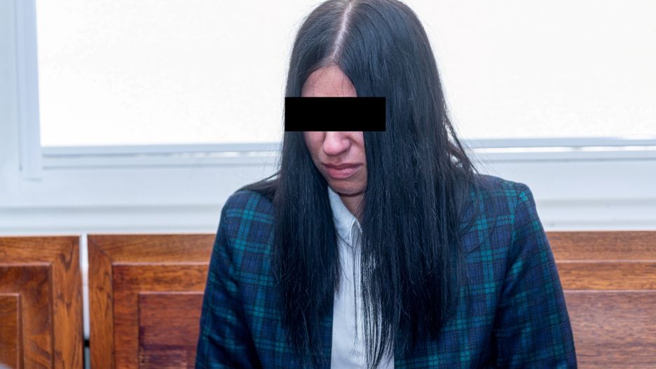 Magdalena C. w sądzie w Poznaniu