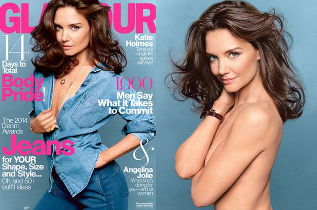 Katie Holmes Topless W Glamour Foto Pudelek