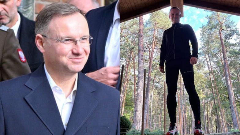 Nowe zdjęcia Andrzeja Dudy wywołały sporo emocji. Internauci uważają, że prezydent stracił na wadze (ZDJĘCIA)