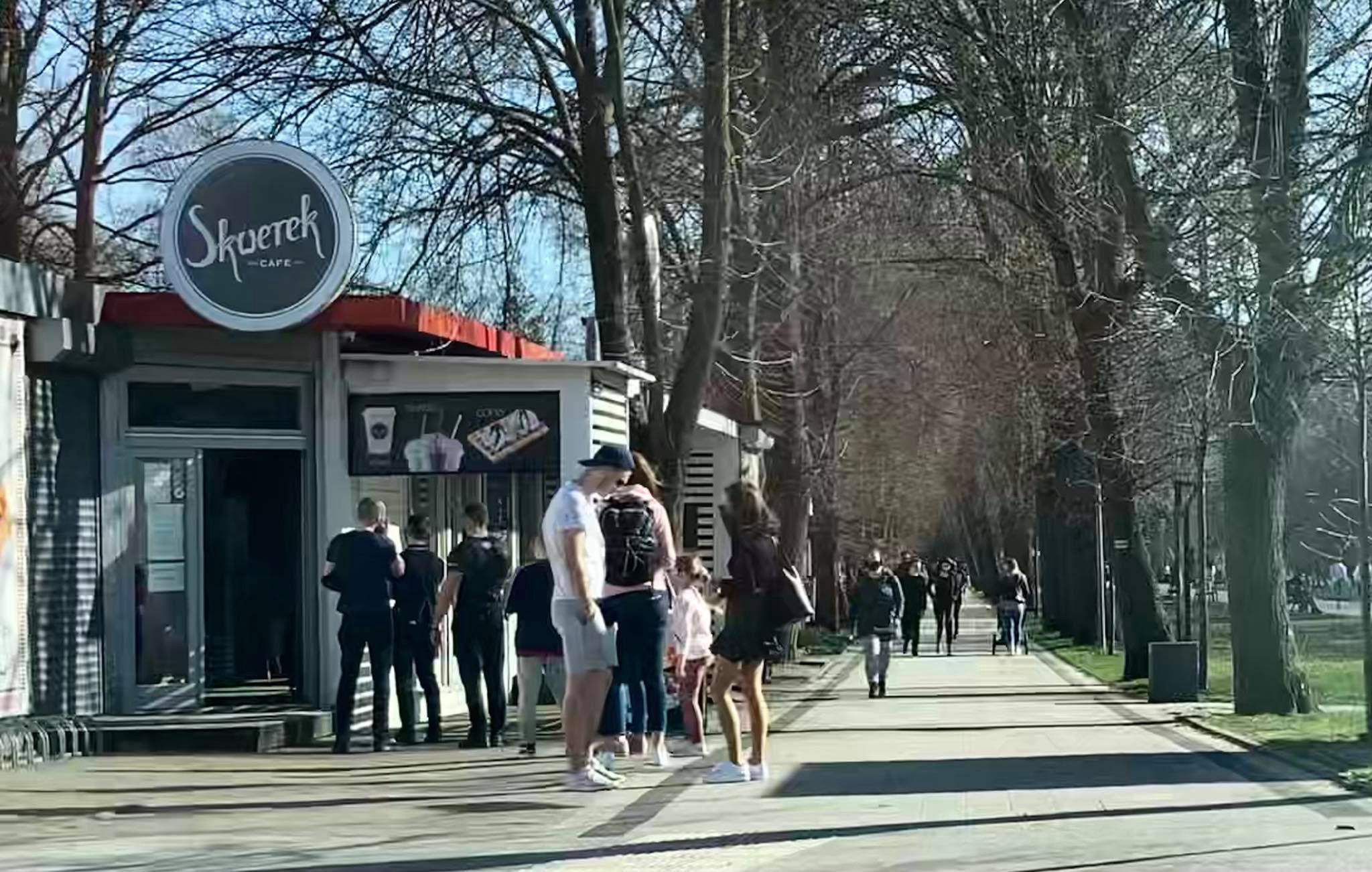 Ciepły dzień w Gdyni 31 marca 2021 roku