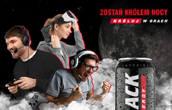 Black Energy Drink chce poszerzyć target, stawia na komunikację gamingową