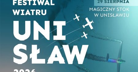 Unisław. W najbliższy weekend Festiwal Wiatru. Piloci zaprezentują podniebne akrobacje