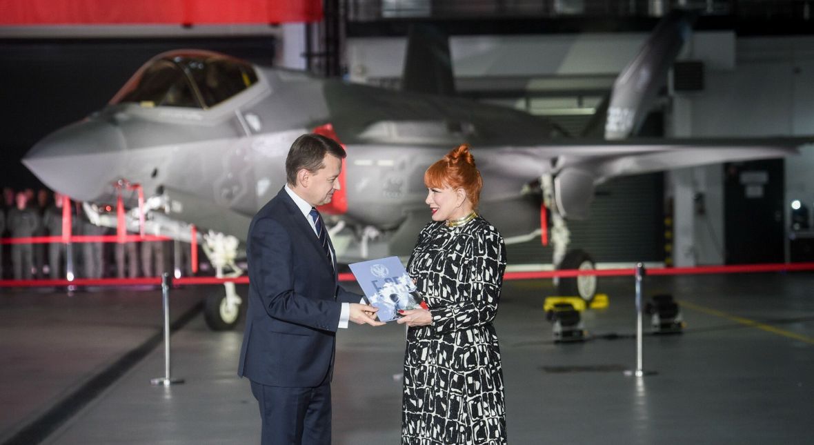 Podpisanie umowy na zakup samolotoów F-35, 31 stycznia 2020 roku