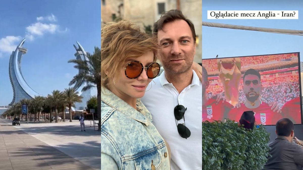 Agata Załęcka relacjonuje pobyt w Katarze podczas Mundialu