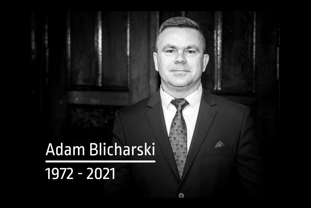 Adam Blicharski nie żyje. Żałoba w Kamiennej Górze