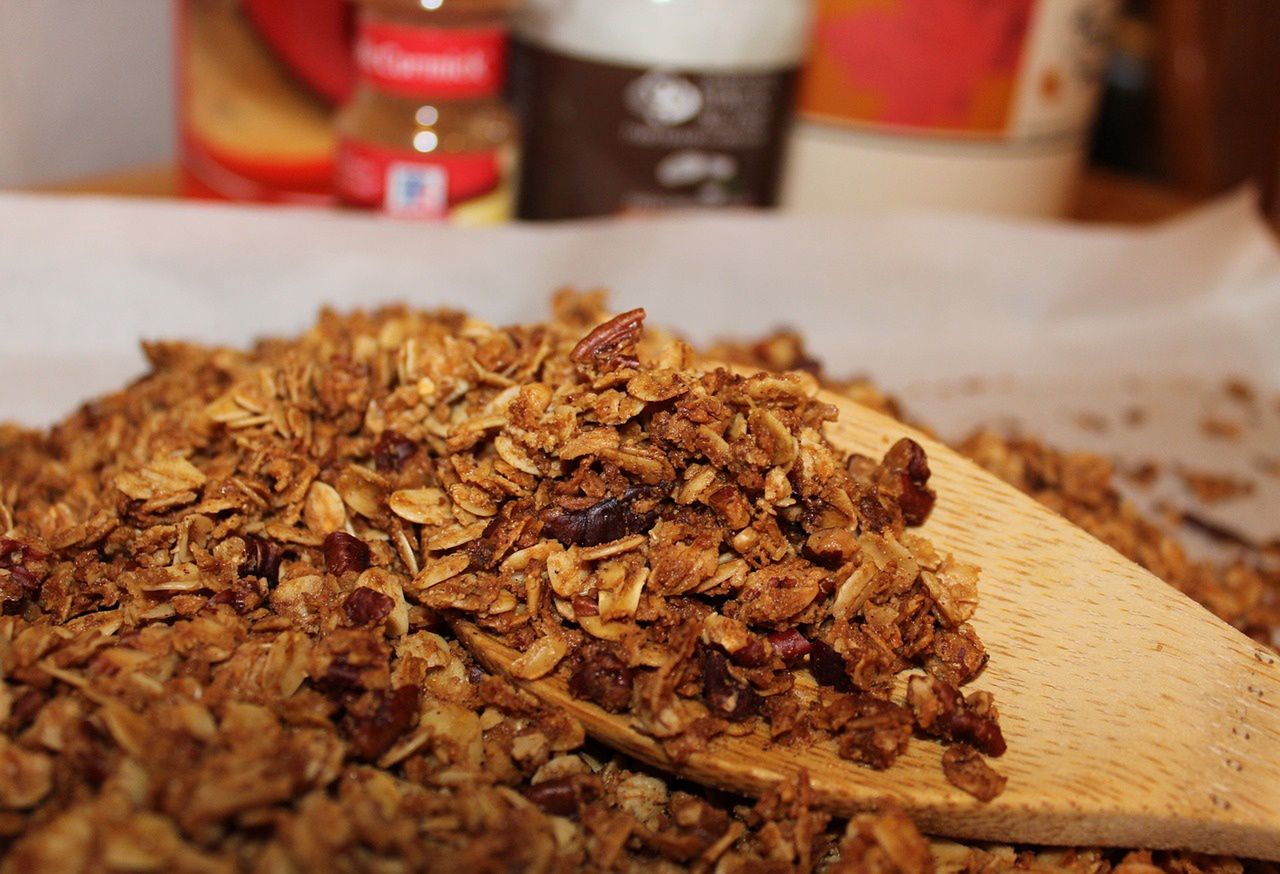 Homemade granola from the oven - Delights