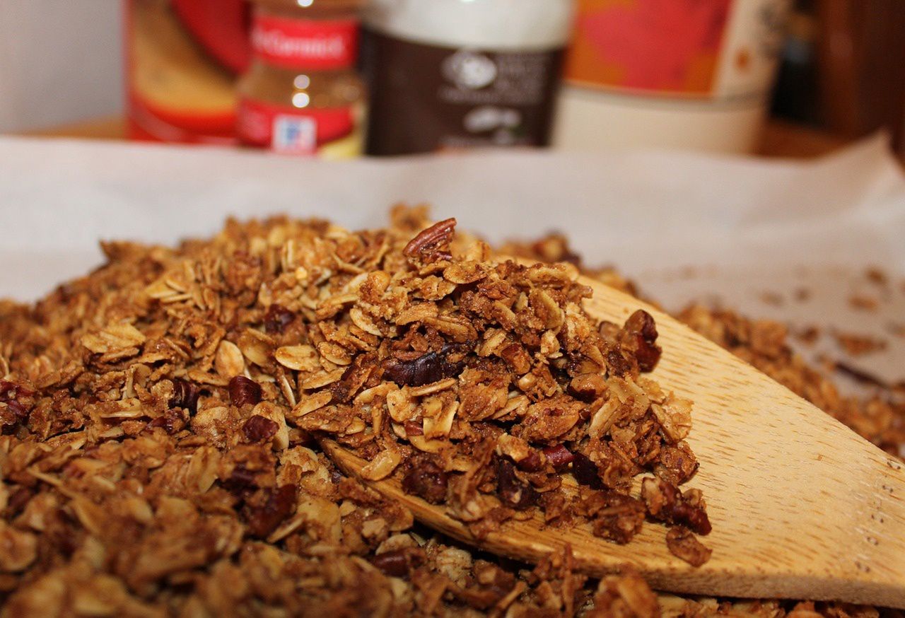 Homemade granola from the oven - Delicacies