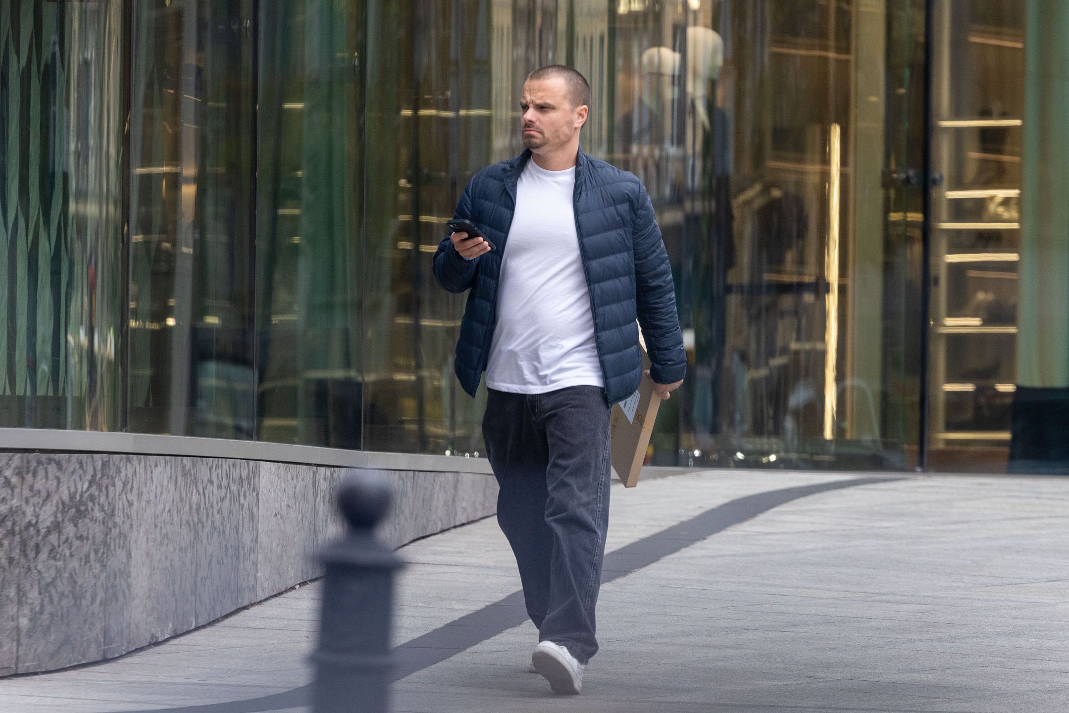 Marcin Hakiel zatrzymał samochód na zakazie