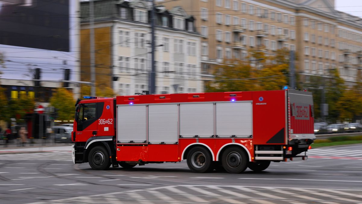 Wybuch gazu w Warszawie