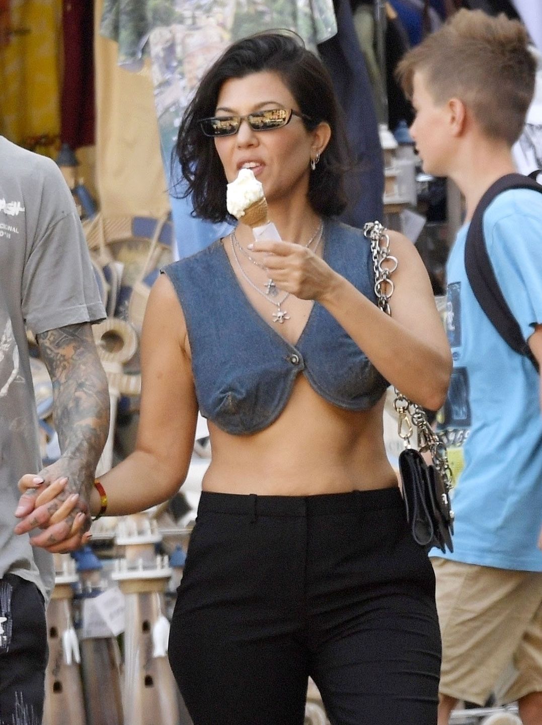 Kourtney Kardashian i Travis Barker na randce w Portofino
