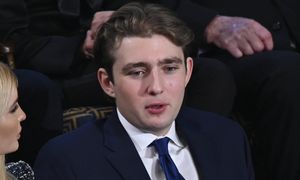 Barron Trump na finale mundialu. Zaskakujący element stroju
