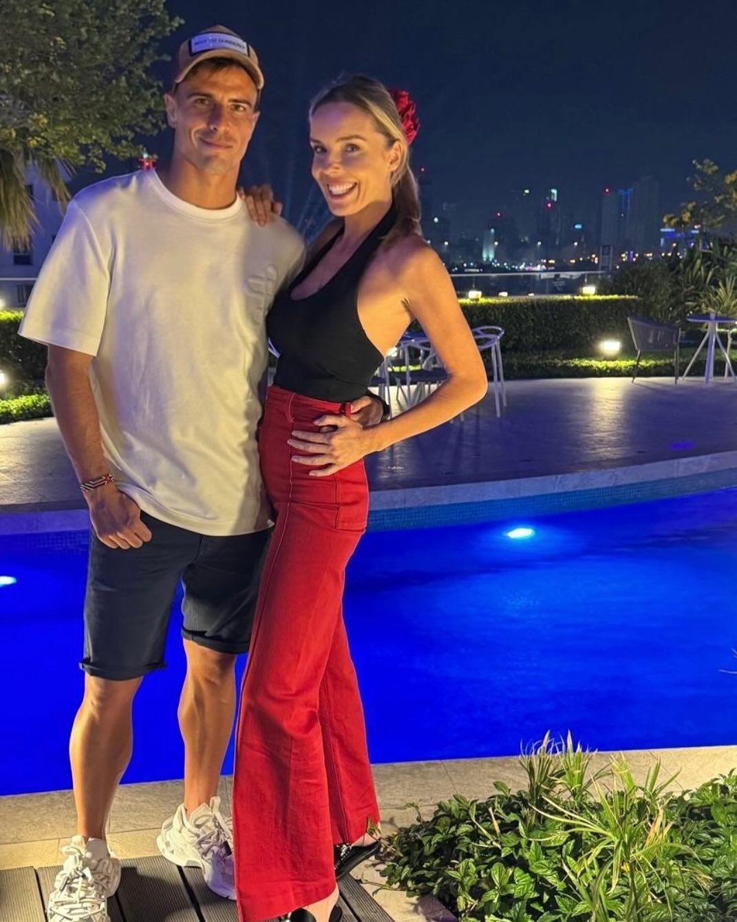 Agnieszka Włodarczyk i Robert Karaś