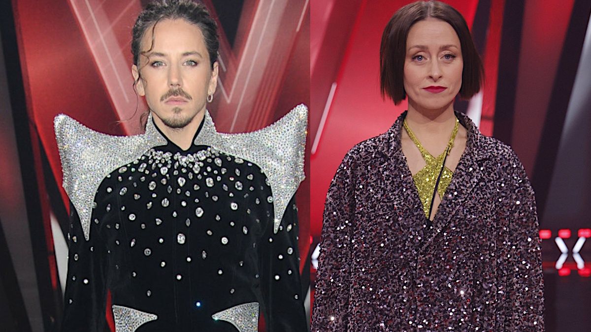 Michał Szpak w ekstrawaganckiej stylizacji w finale "The Voice of Poland". Uwagę zwróciła też Natalia Przybysz