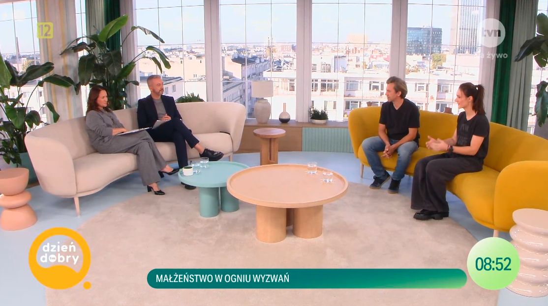 Piotr i Agnieszka Głowaccy w "Dzień Dobry TVN"