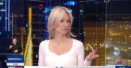 Magdalena Ogórek musiała odkręcać wpadkę posła PiS. Takie słowa padły w programie na żywo